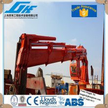 5T28M offshore electric hydraulic Marine Crane